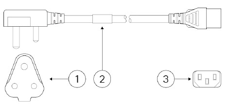 Cisco - 1200 Series - Power Cord - India (CAB-IND-10A) Power Cord - India (CAB-IND-10A)