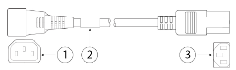Cisco - 1200 Series - Power Cord - Jumper (CAB-C13-C14-2M) Power Cord - Jumper (CAB-C13-C14-2M)