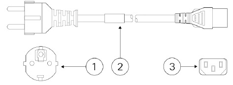 Cisco - 1200 Series - Power Cord - Korea (CAB-AC-C13-KOR) Power Cord - Korea (CAB-AC-C13-KOR)