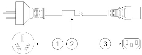 Cisco - 1200 Series - Power Cord Specifications - Argentina (CAB-ACR) Power Cord Specifications - Argentina (CAB-ACR)