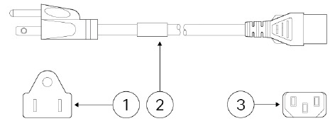 Cisco - 1200 Series - Power Cord - Taiwan (CAB-ACTW) Power Cord - Taiwan (CAB-ACTW)