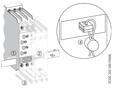 ABB - CM Series - Fix sealable transparent cover Fix sealable transparent cover