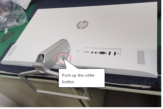 HP - M24fwa - Product Disassembly Process - Step 1 Product Disassembly Process - Step 1