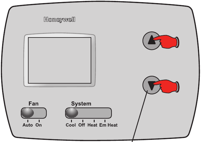 Honeywell - RTH3100C - Advanced Installation - System setup Advanced Installation - System setup