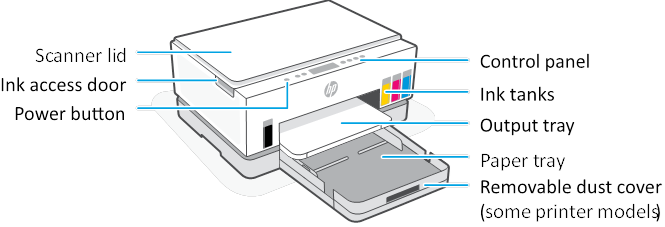 HP - Smart Tank 6000 Series - Printer features Printer features