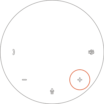 Dell - Pro Plus - Adjusting the volume - Step 1 Adjusting the volume - Step 1
