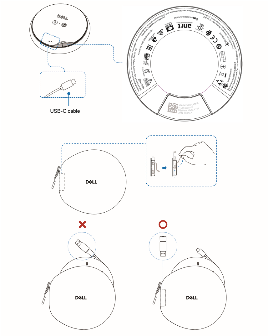 Dell - Pro Plus - Regulatory logo & storage Regulatory logo & storage