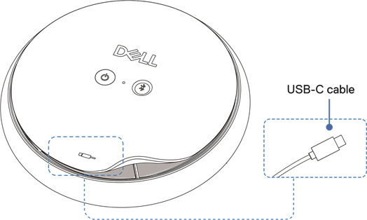 Dell - Pro Plus - Using your Dell Pro Plus Wireless Speakerphone - Step 1 Using your Dell Pro Plus Wireless Speakerphone - Step 1