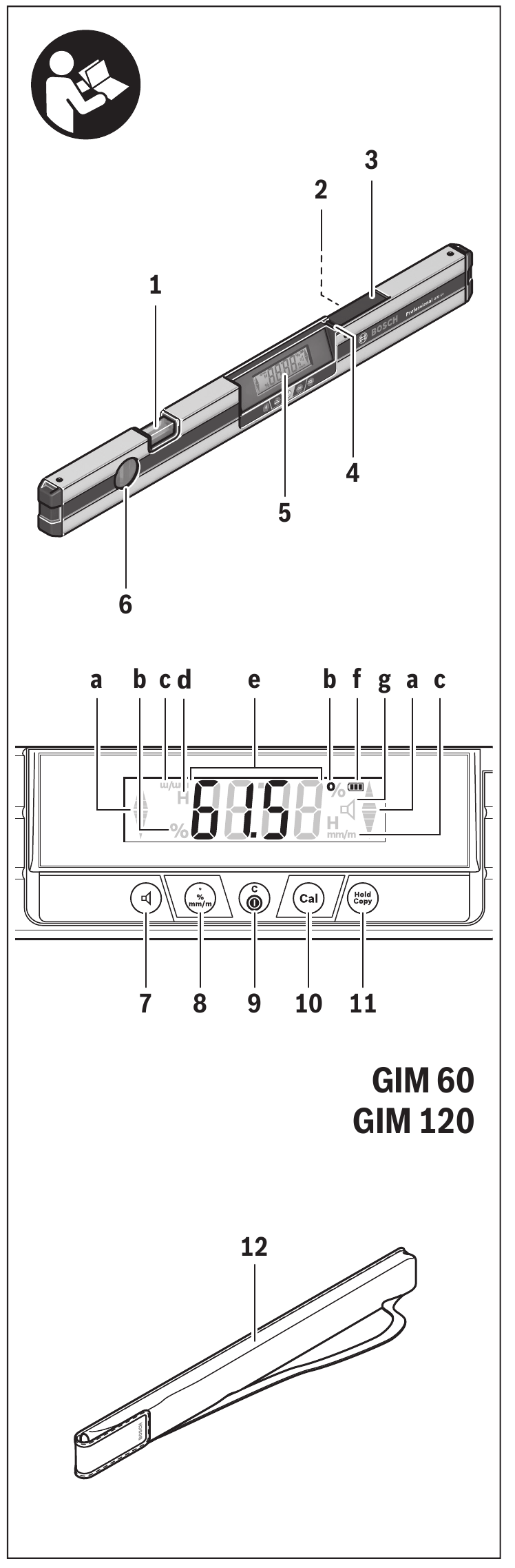 Bosch - Professional GIM 60 - Overview Overview
