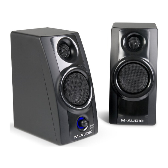 M Audio Studiophile Av 40 Manual