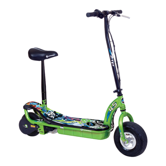 Currie Tech E4 5 EZip Electric Scooter Manuals