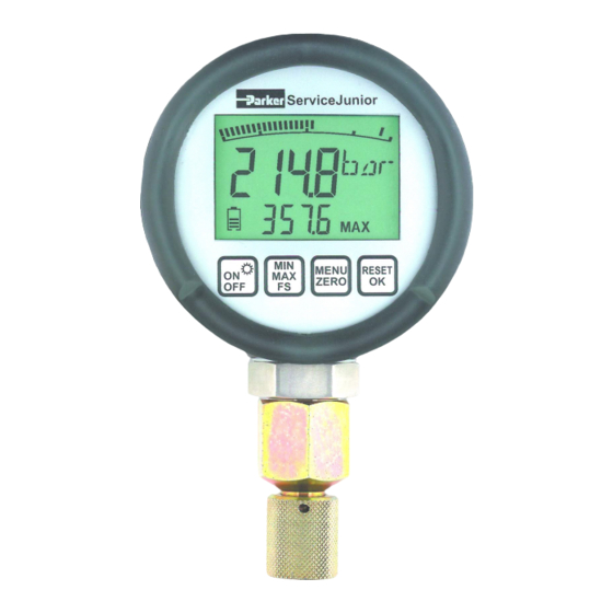 Parker SCJN 600 01 Service Junior Digital Pressure Gauge 43 OFF