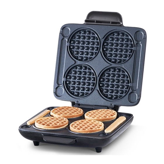 DASH MULTI MINI WAFFLE MAKER INSTRUCTION MANUAL AND RECIPE MANUAL Pdf