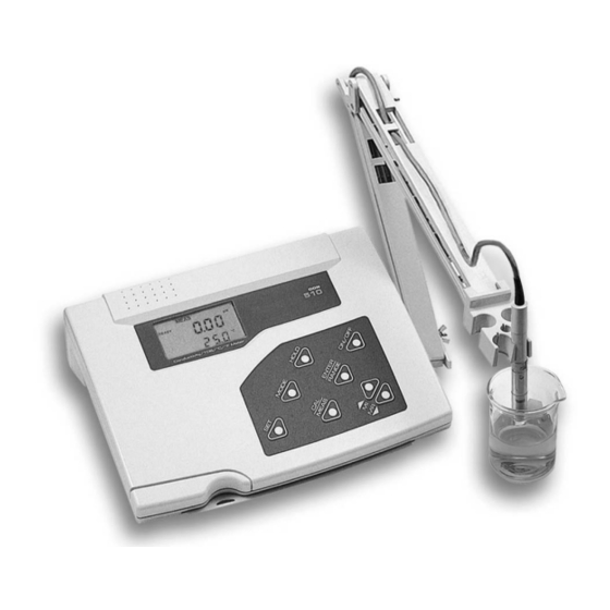 EUTECH INSTRUMENTS CYBERSCAN CON 510 CONDUCTIVITY METER INSTRUCTION