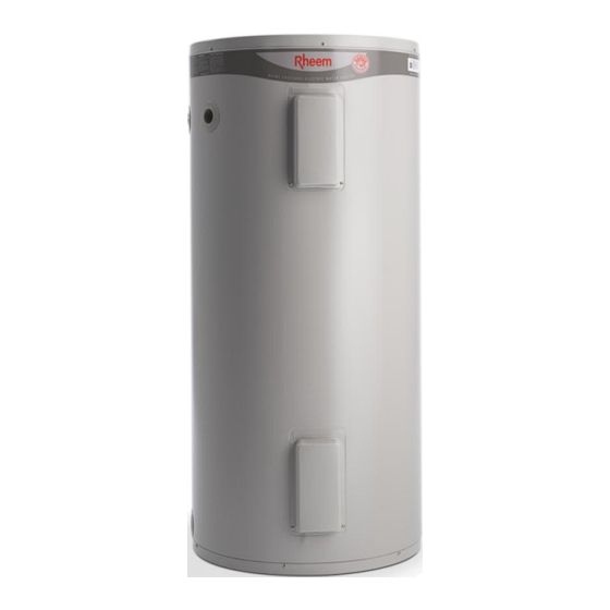 Rheem Electric Domestic Water Heater Water Heater Installation And