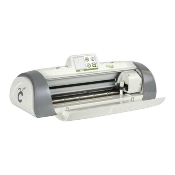 Cricut Expression Cutter User Manual And Warranty Manualslib