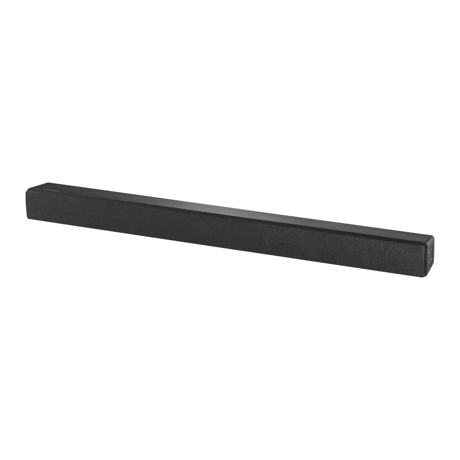 Insignia Ns Hsb Soundbar With Bluetooth Quick Setup Guide Manualslib