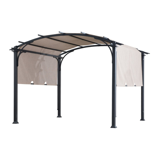 SUNJOY HDO ARCHED PERGOLA A106004620 ASSEMBLY INSTRUCTIONS MANUAL Pdf