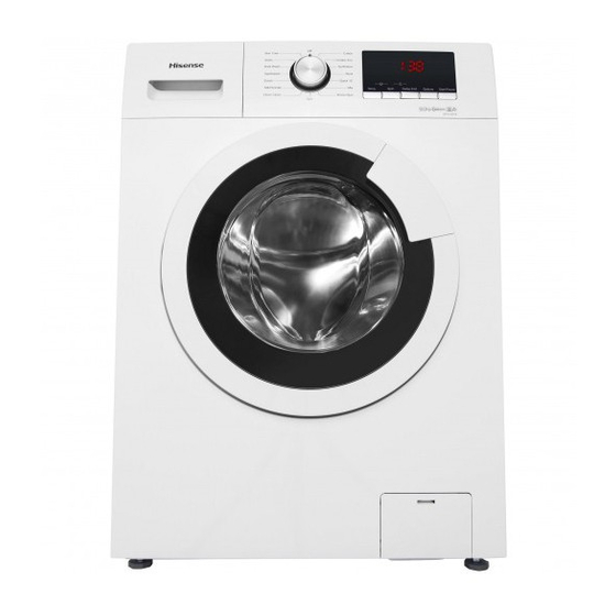 Hisense Wfhv Washer Quick User Manual Manualslib