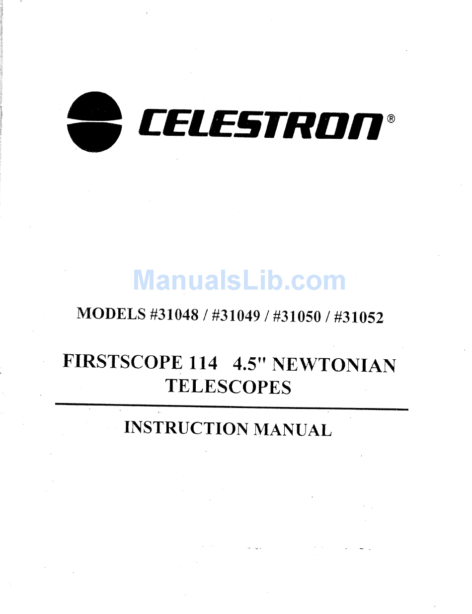 celestron firstscope 114