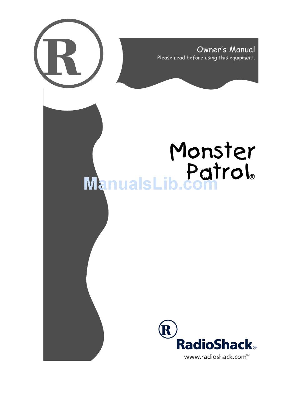 radio shack monster patrol