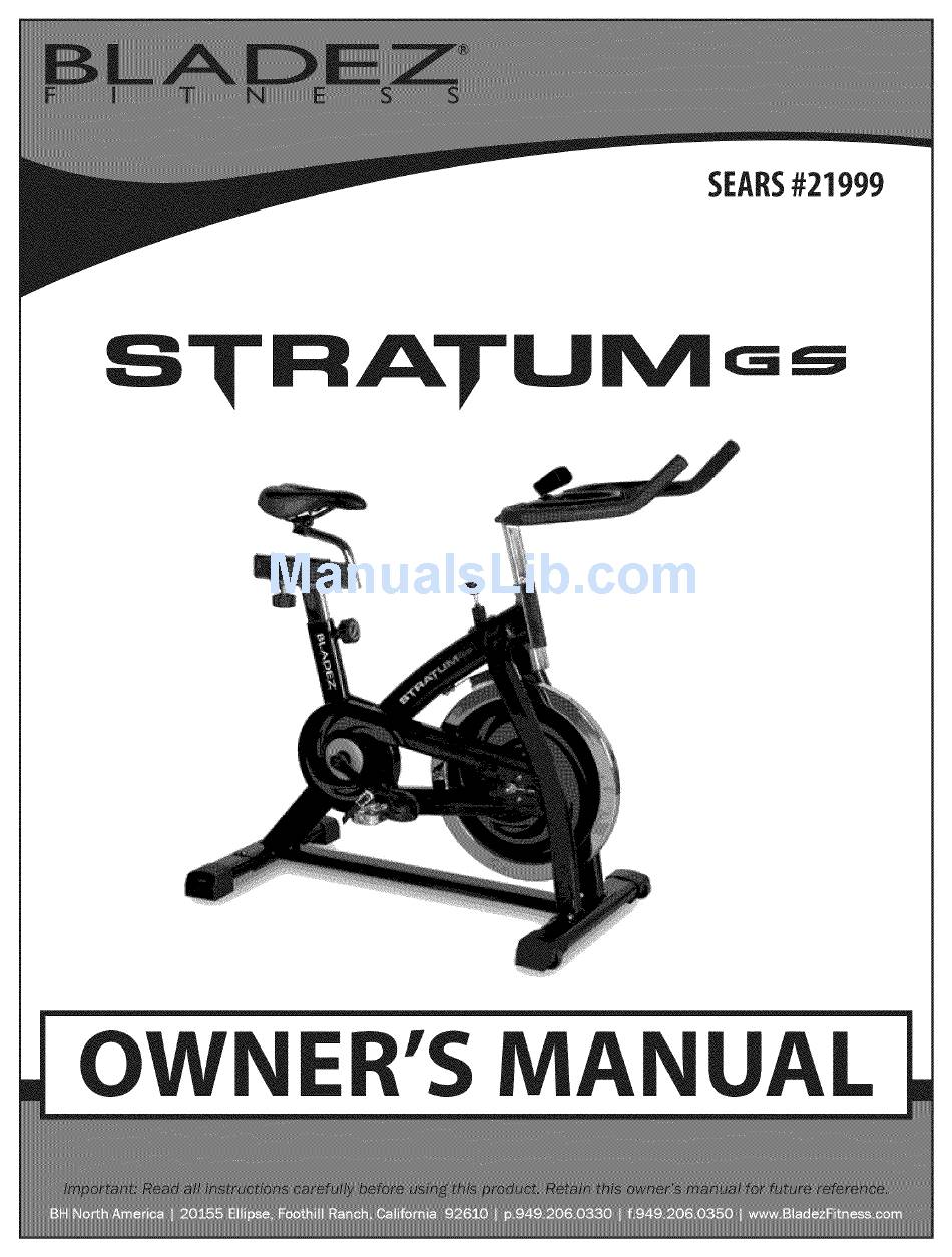 stratum stationary bike