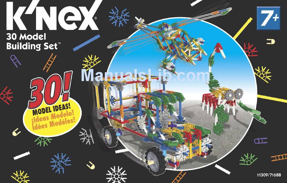 knex 30 model building set