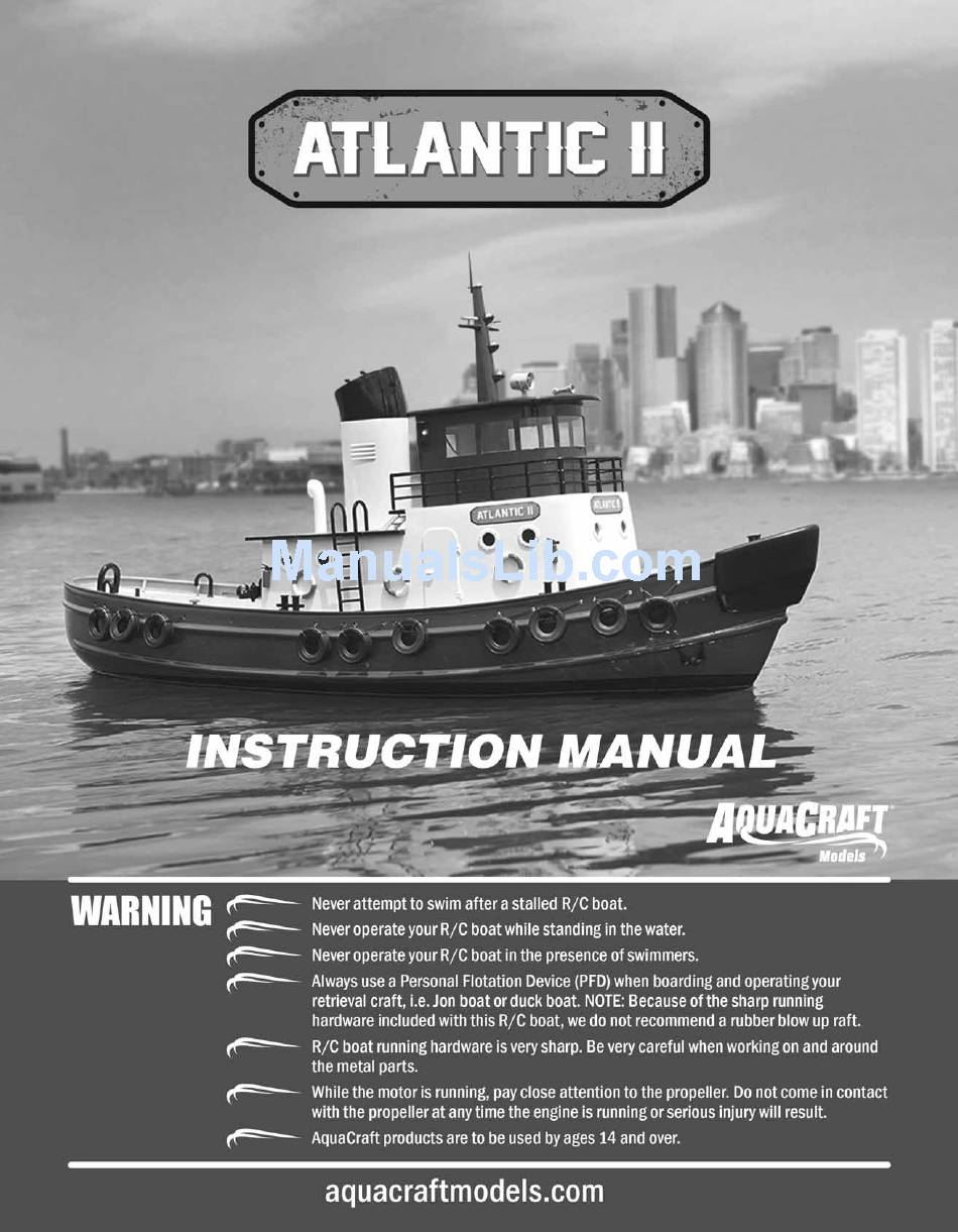 aquacraft atlantic ii harbor tug
