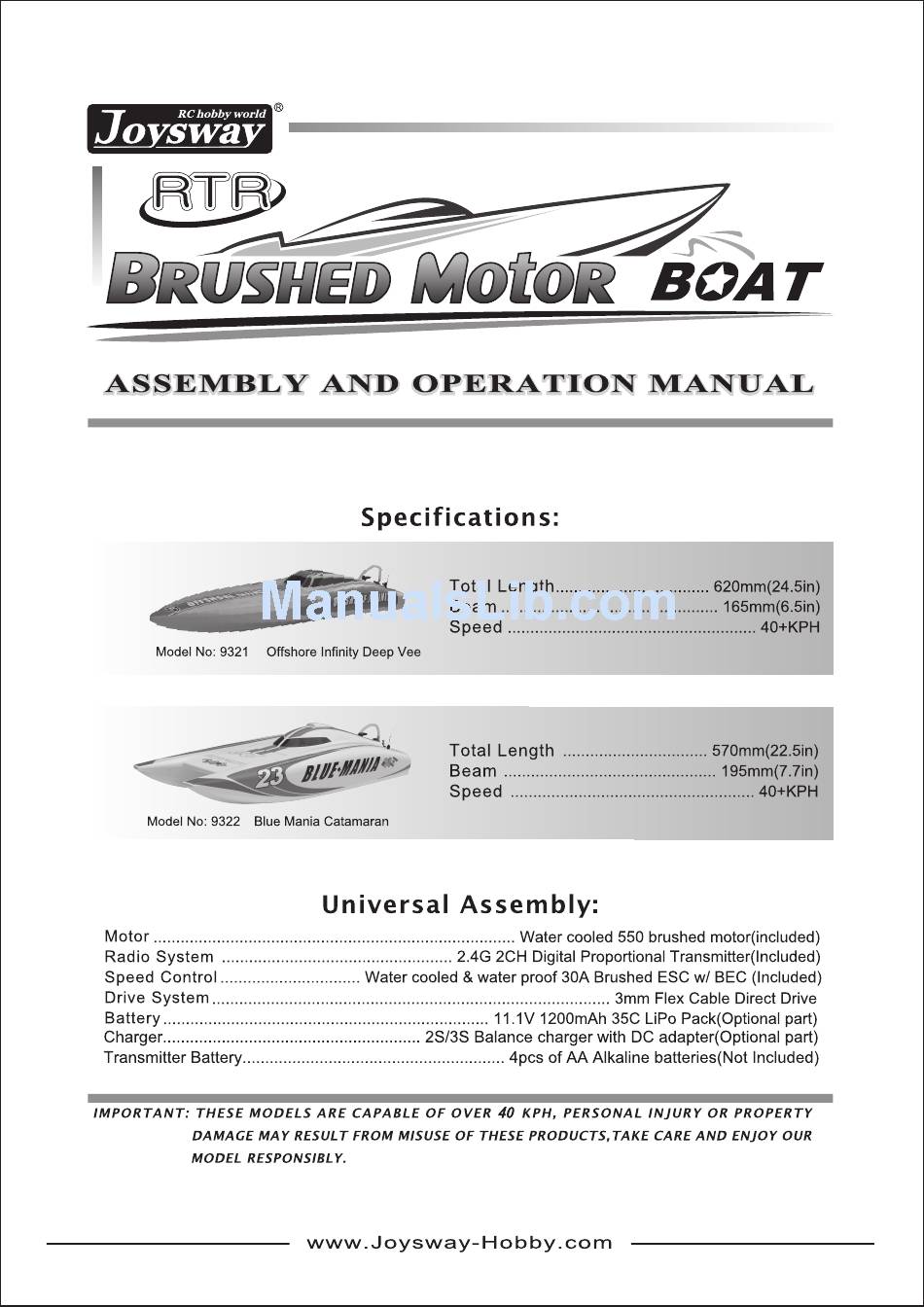 offshore infinity rc boat