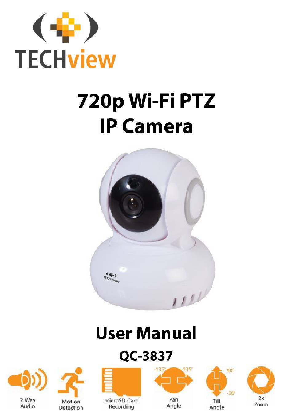 techview 720p outdoor camera manual