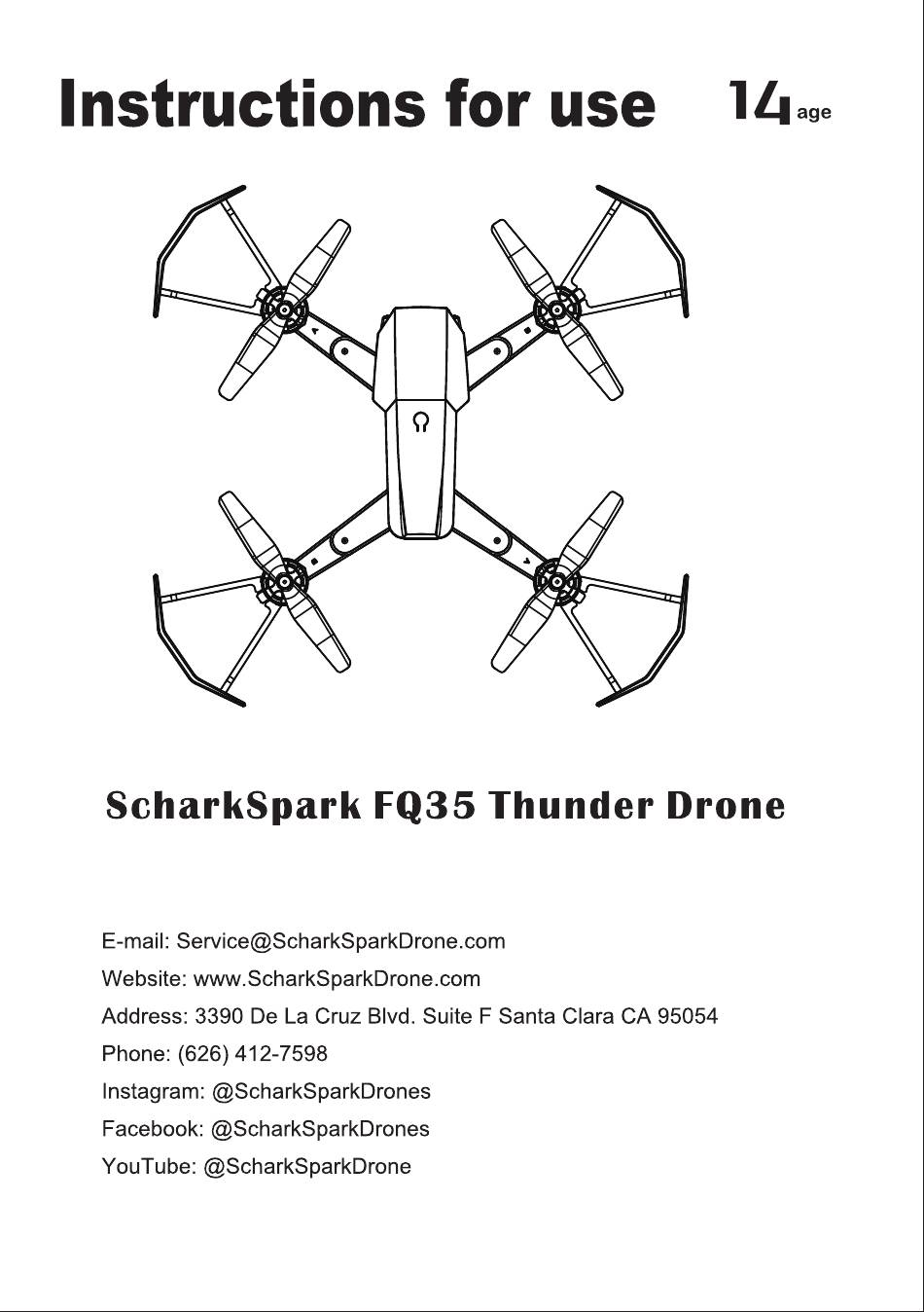 scharkspark thunder fq35