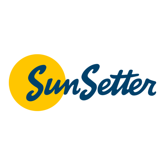 SunSetter VISTA Owner's Manual & Installation Instructions