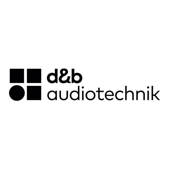 d&b audiotechnik Z5601.002 Manual