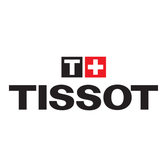 Tissot Analog Watches User Manual
