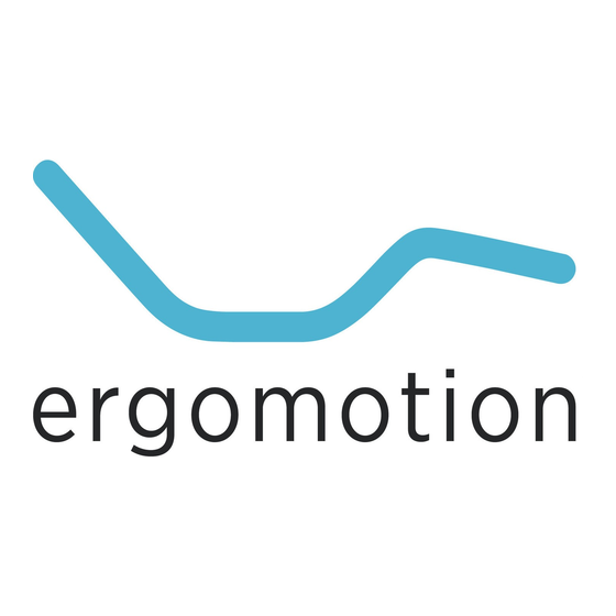 Ergomotion STYLE 2001 Owner's Manual