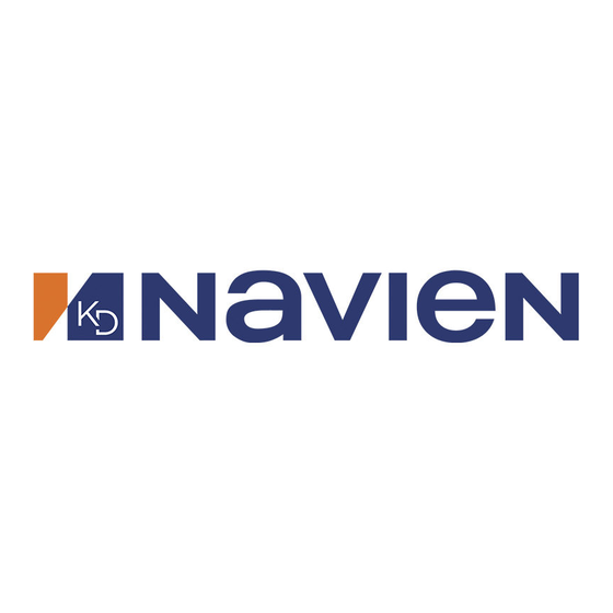Navien NCN-21K(A) Installation Instructions Manual