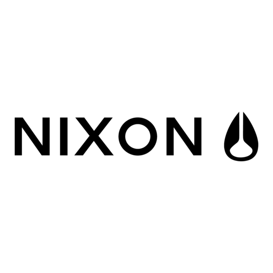 NIXON REASON LS Instruction Manual