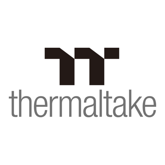 Thermaltake CL-O016-PL00BL-A Installation Manual