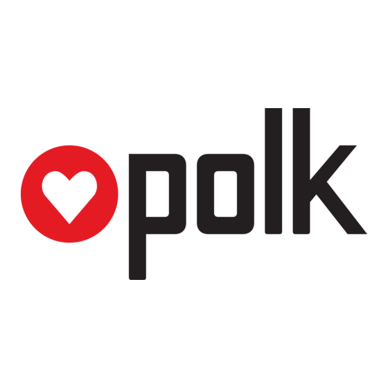 Polk Mono ultrafocus 6000i Specifications