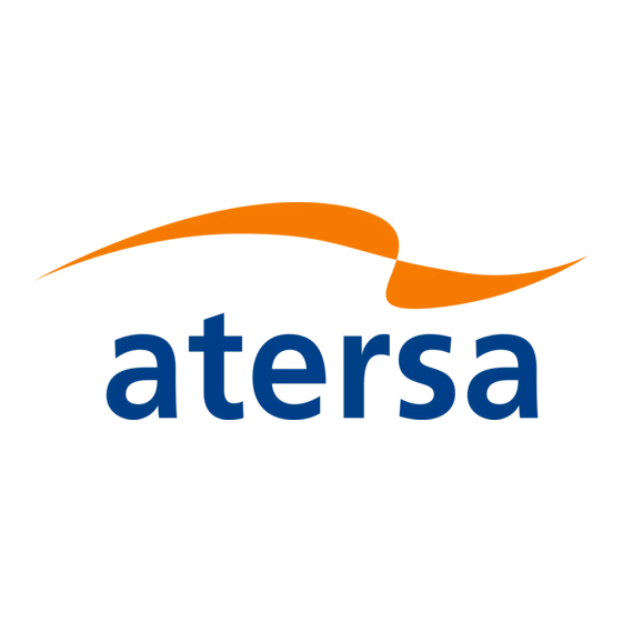 atersa OPTIMUM A-290P GS Installation Manual