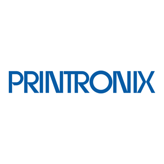 Printronix P9212 Maintenance Manual
