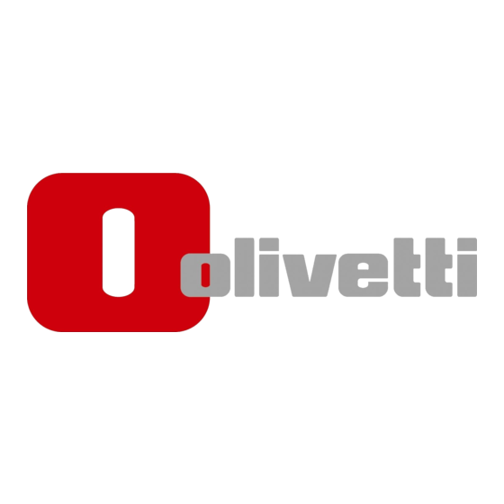 Olivetti d-Copia 3001MF Service Manual
