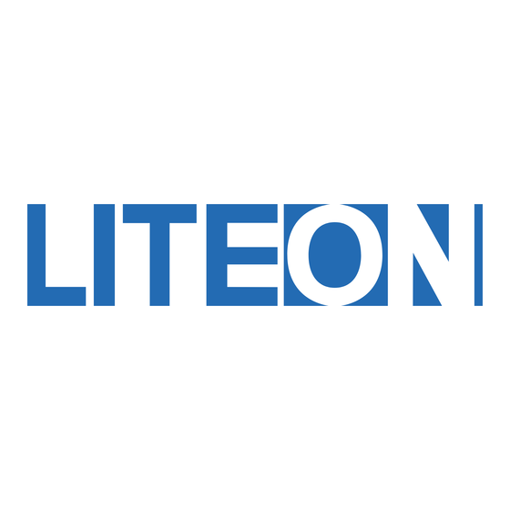 LiteOn WP8722 User Manual