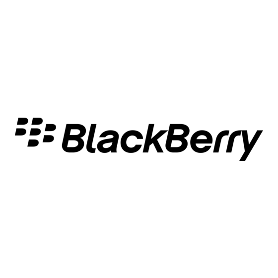 Blackberry Wireless Handheld User Manual