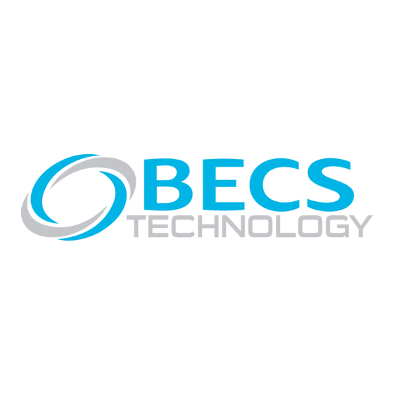 BECS BECSys2 Operator's Manual