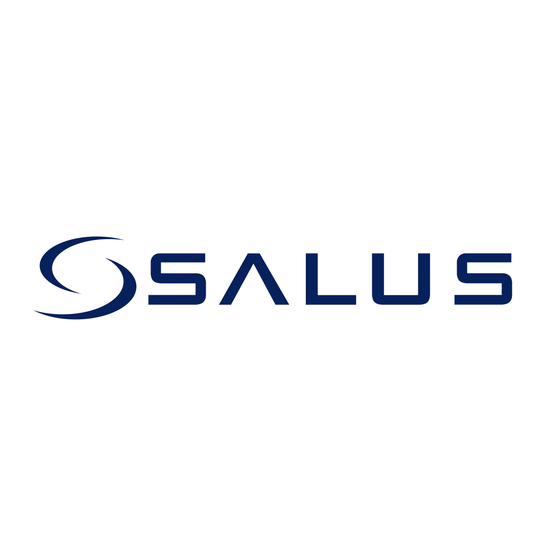 Salus RT 10 Installation And Operating Instructions