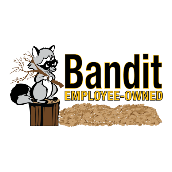 Brush Bandit 2600 Operating & Parts Manual