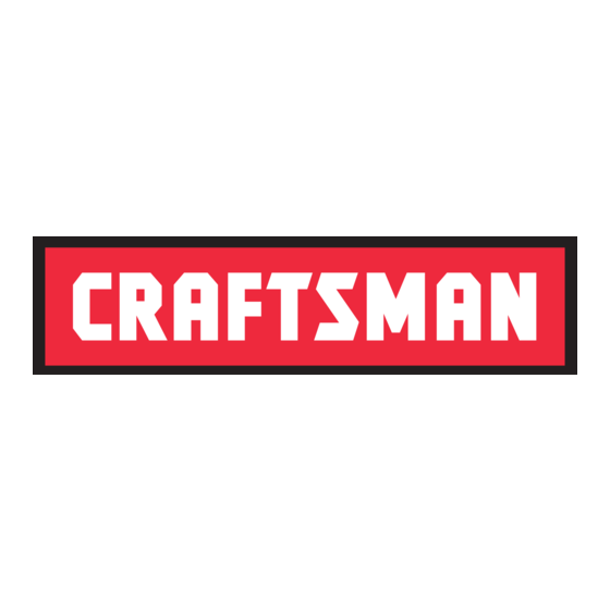 Craftsman 486.245313 Owner's Manual