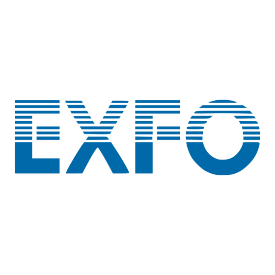 EXFO Optical Explorer OX1 Important Information Manual