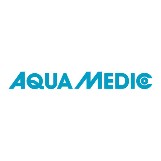 Aqua Medic Kauderni Operation Manual